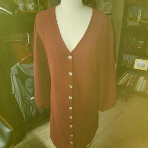 Texture and Thread dress XL